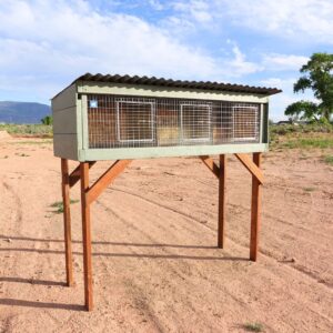 beautiful rabbit hutch build using kw cages